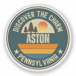 Aston, Pennsylvania Klistermärken
