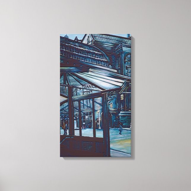 Astor Ställe Aborigines, New York City Canvastryck (Framsida)