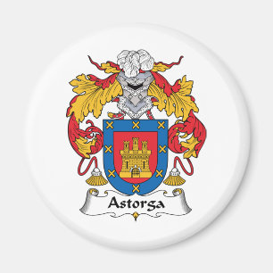 Astorga familjvapensköld magnet