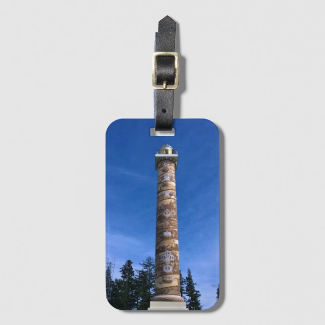 Astoria Column, Oregon Bagagebricka (Framsida vertikal)