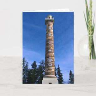 Astoria Column, Oregon Kort