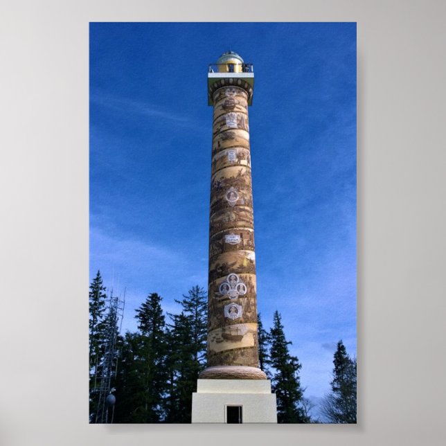 Astoria Column, Oregon Poster (Framsidan)