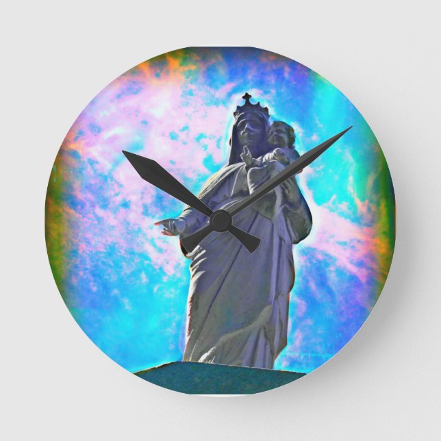 Astoria Graveyard Rund Klocka (Framsida)