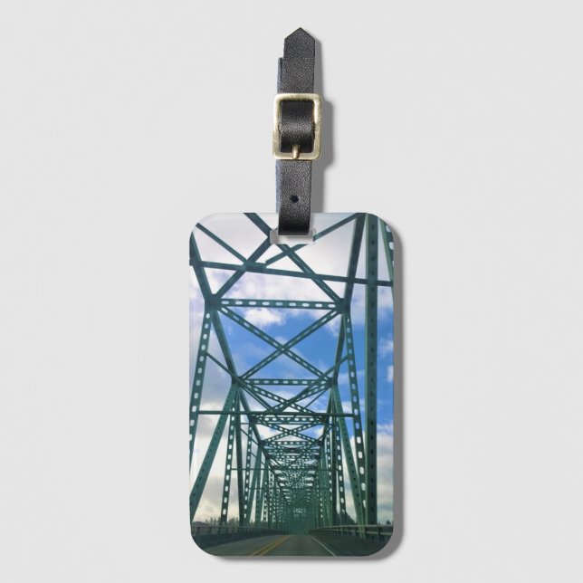 Astoria-Megler Bridge, Astoria, Oregon Bagagebricka (Framsida vertikal)