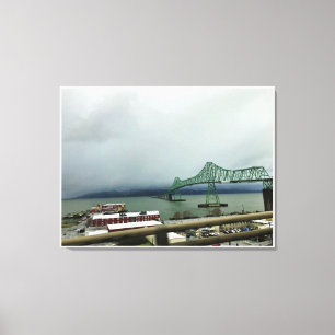 Astoria-Megler Bridge, Astoria, Oregon Canvastryck
