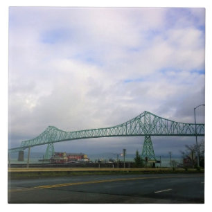 Astoria-Megler Bridge, Astoria, Oregon Kakelplatta