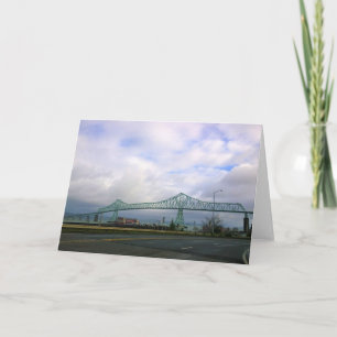 Astoria-Megler Bridge, Astoria, Oregon Kort