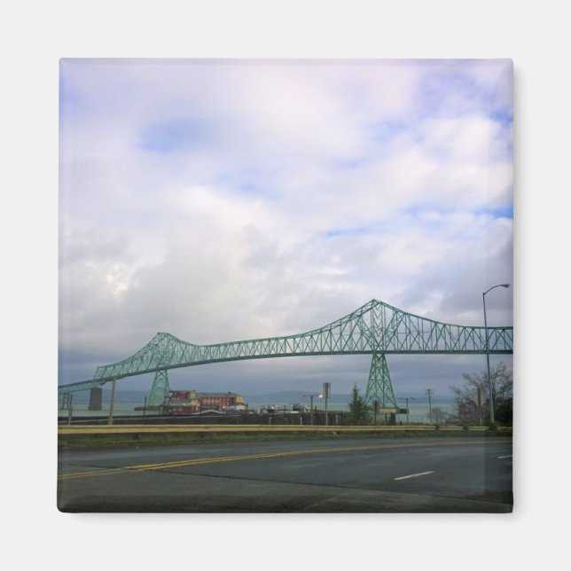 Astoria-Megler Bridge, Astoria, Oregon Magnet (Framsidan)