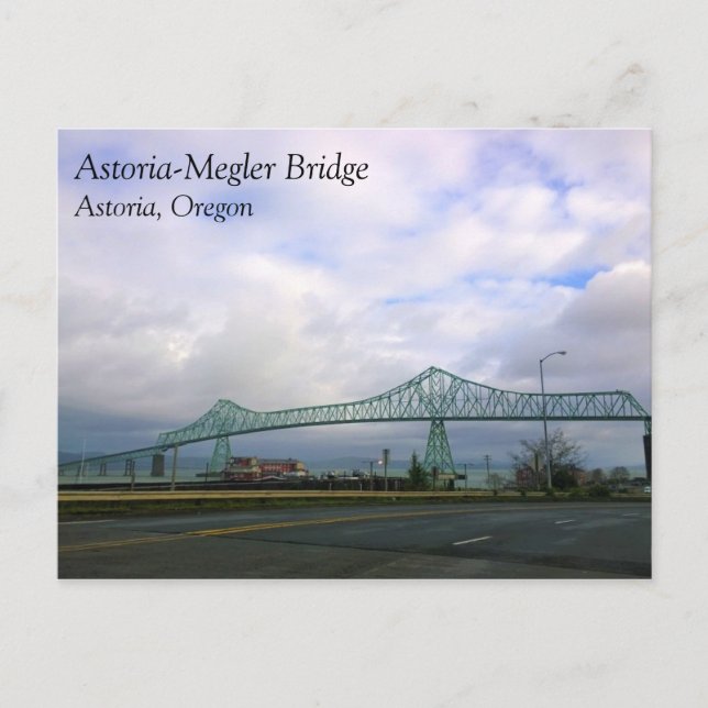 Astoria-Megler Bridge, Astoria, Oregon Vykort (Framsida)