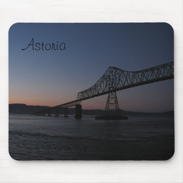 Astoria-Megler Bridge, Oregon Musmatta (Framsidan)