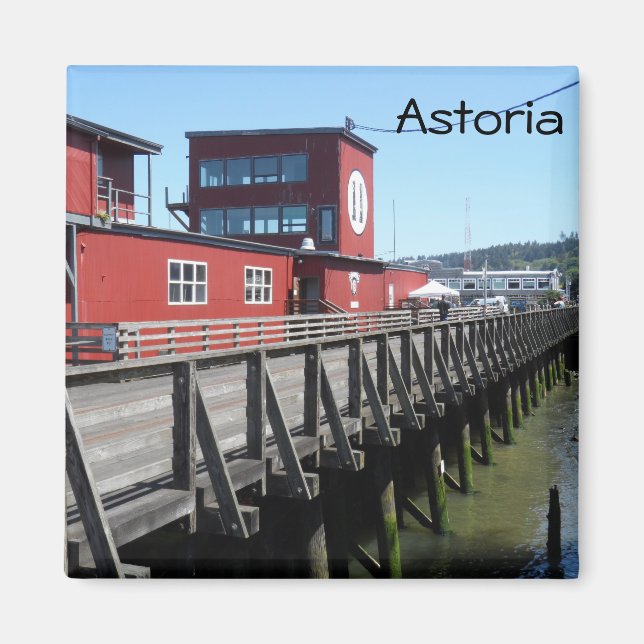 Astoria, Oregon Magnet (Framsidan)