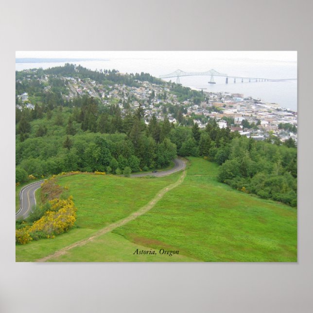 Astoria, Oregon Poster (Framsidan)