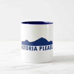 Astoria Oregon Snälla Två-Tonad Mugg