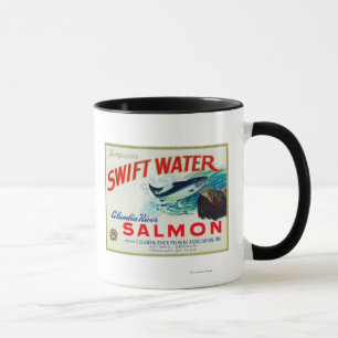 Astoria Oregon - Thompsons snabb vattenlax Mugg