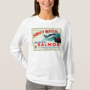 Astoria Oregon - Thompsons snabb vattenlax T Shirt