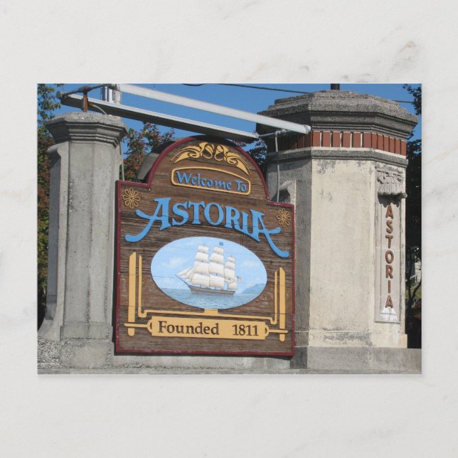 Astoria, Oregon Vykort (Framsida)