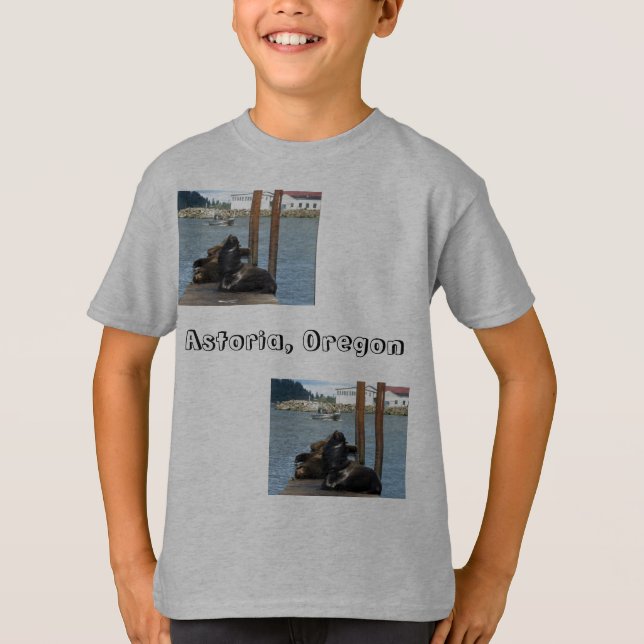 Astoria Sealions Tee Shirt (Framsida)