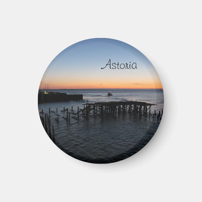 Astoria Sunset Magnet (Framsidan)
