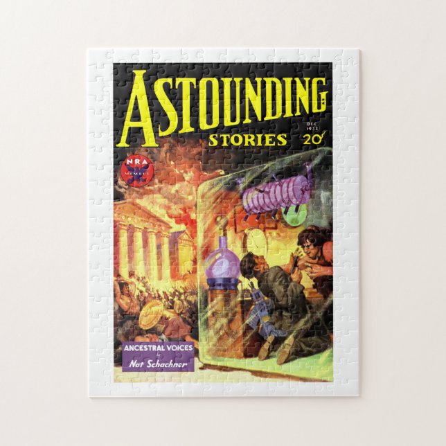 Astounding Stories (december 1933) Pussel (Vertikal)