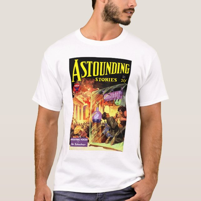 Astounding Stories (december 1933) T Shirt (Framsida)