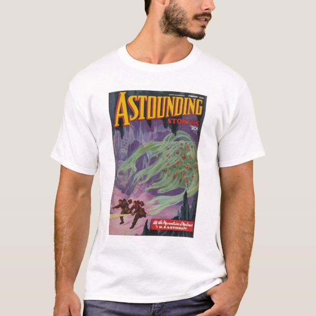 Astounding Stories (Feb, 1936) T Shirt (Framsida)
