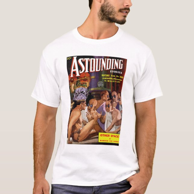 Astounding Stories (maj 1937) T Shirt (Framsida)