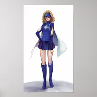 Astra Character Art Poster