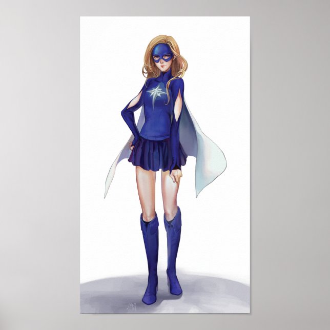 Astra Character Art Poster (Framsidan)