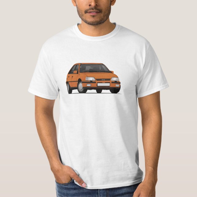 Astra GTE - i 34 färg T Shirt (Framsida)