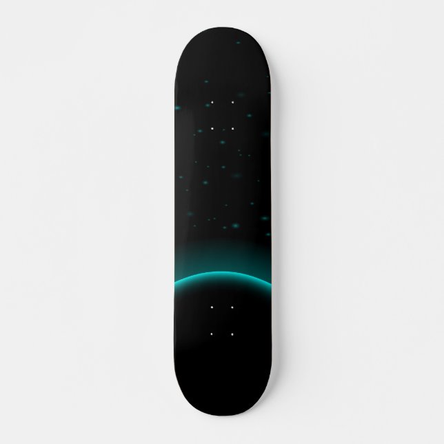 Astral bakgrund skateboard bräda 20,5 cm (Framsida)