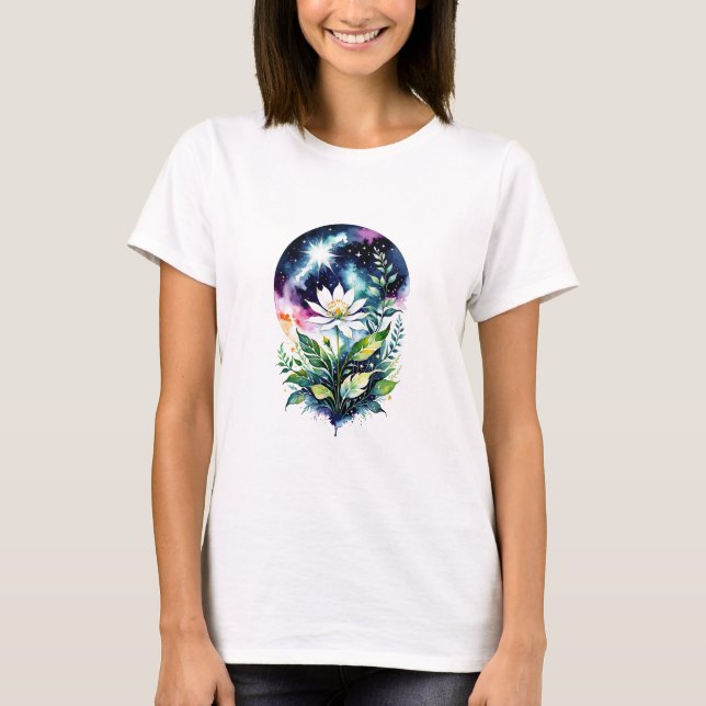 Astral Flowers T Shirt (Framsida)