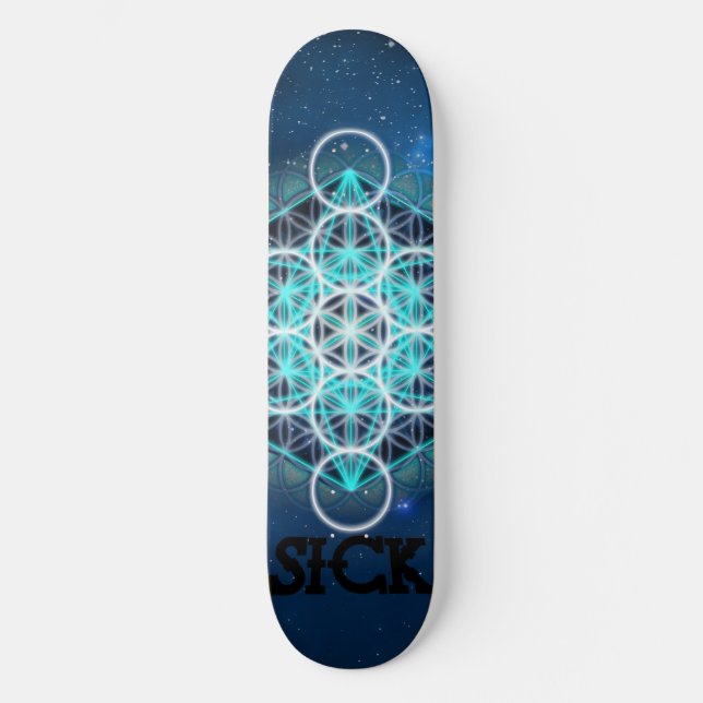 Astral föreställning skateboard bräda 20,5 cm (Framsida)