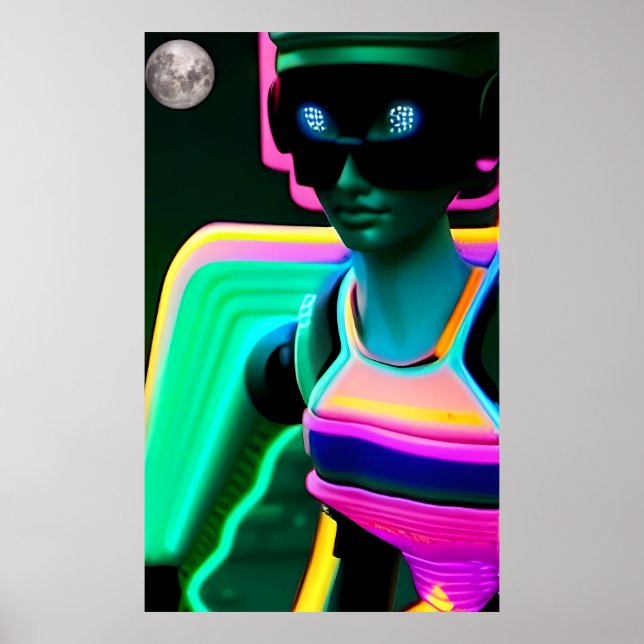 Astral Glider Poster (Framsidan)