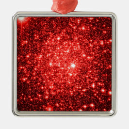 Astral glitter Red Julgransprydnad Metall