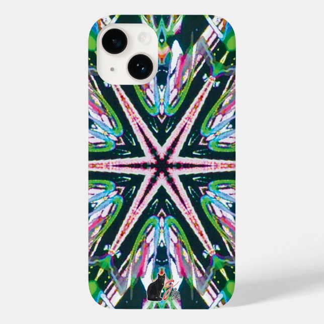 Astral Kaleidoscope iphone case (Baksida)
