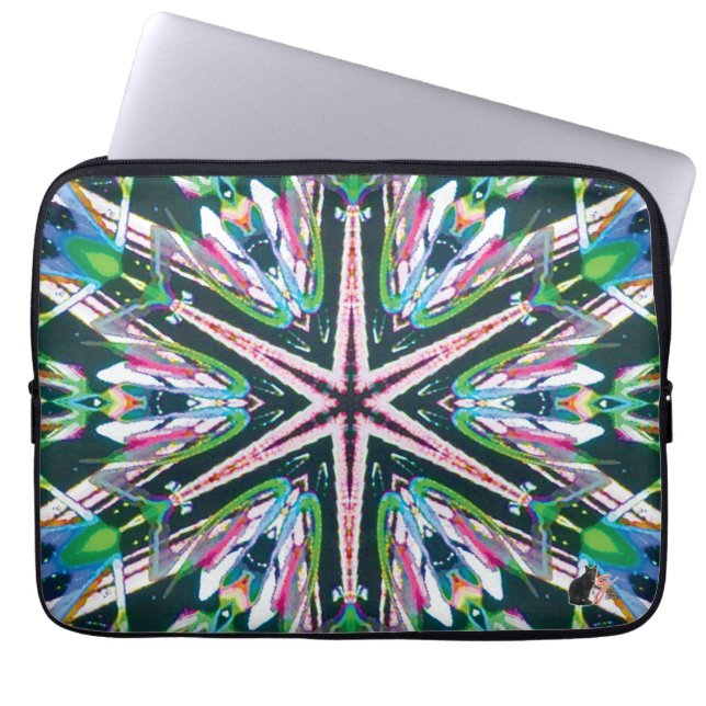 Astral Kaleidoscope Laptop sleeve (Framsidan)