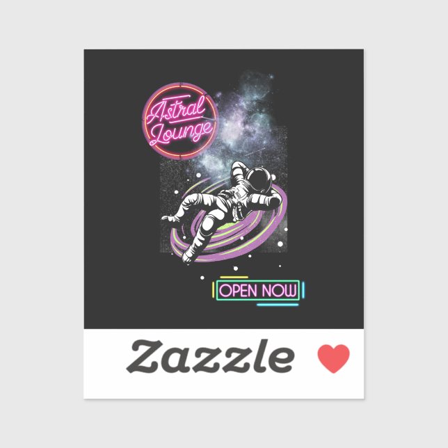 Astral Lounge - Sticker Klistermärken (Ark)