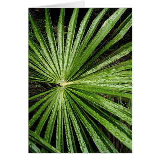 Astral löv hälsningskort