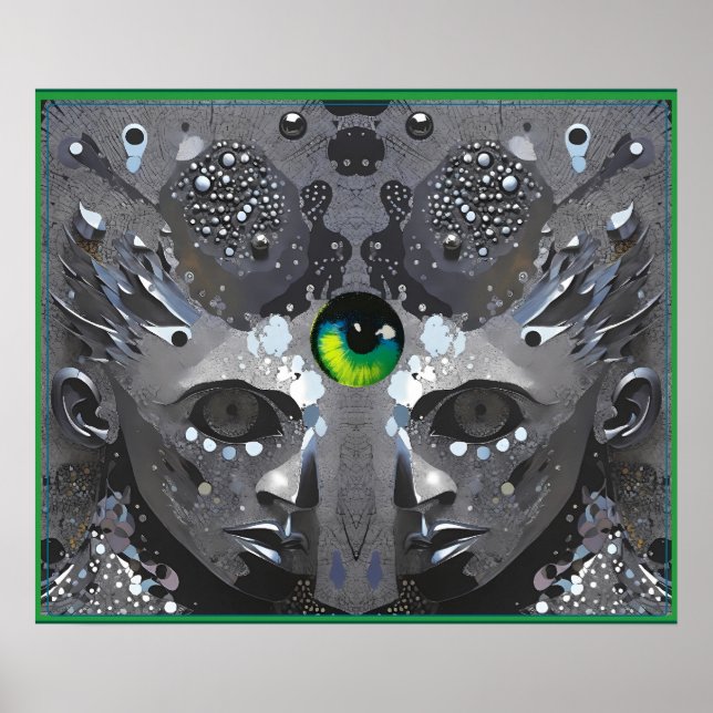 Astral Stonewalling - Ken Gage Art Poster (Framsidan)