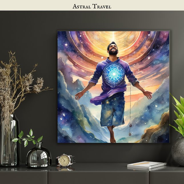 Astral Travel OBE Lucid Dreamer Dream betyder Poster (Skapare uppladdad)