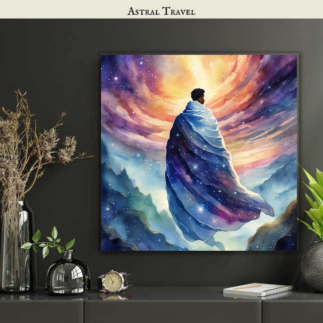 Astral Travel OBE Lucid Dreamer Dream betyder Poster (Skapare uppladdad)