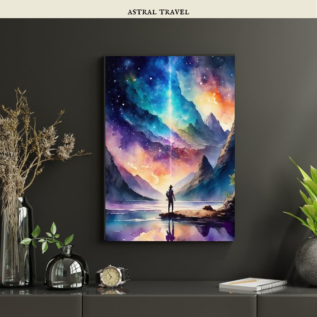 Astral Travel OBE Lucid Dreamer Dream betyder Poster (Skapare uppladdad)