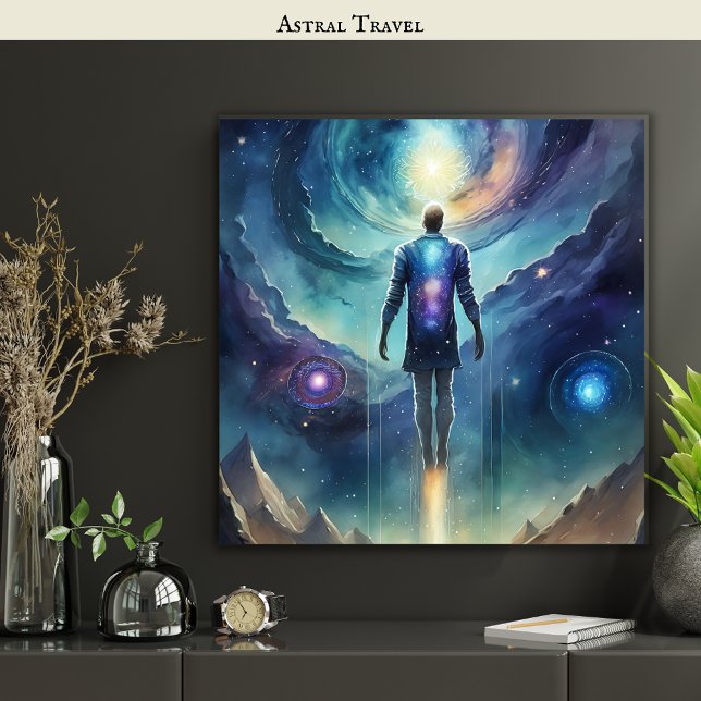 Astral Travel OBE Lucid Dreamer Dream betyder Poster (Skapare uppladdad)