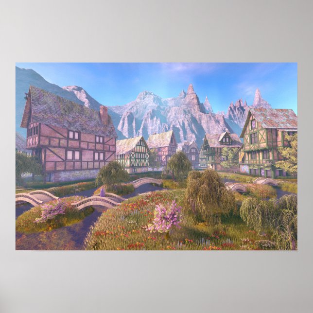 Astral Village Poster (Framsidan)