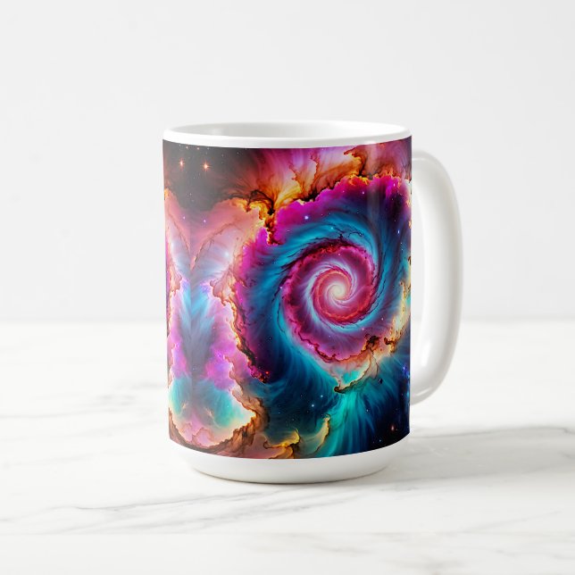 ’Astralis’ - Nebula och Galaxies Kaffemugg (Framsida höger)
