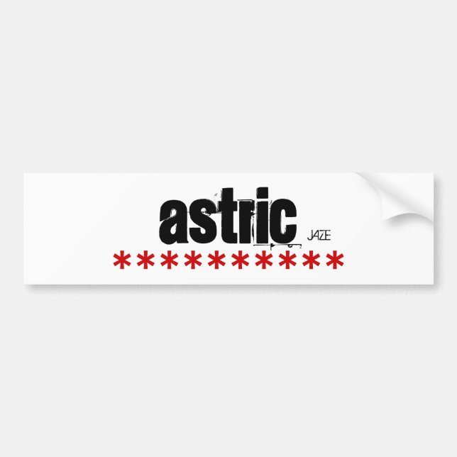 ********** Astric, JAZE Bildekal (Framsidan)