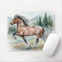 Astrid Tolting Icelandic Horse watercolor Musmatta
