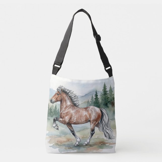 Astrid Tolting Icelandic watercolor Axelväska (Framsida)