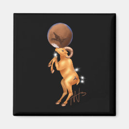 Astro Aries Mars Zodiac Magnet