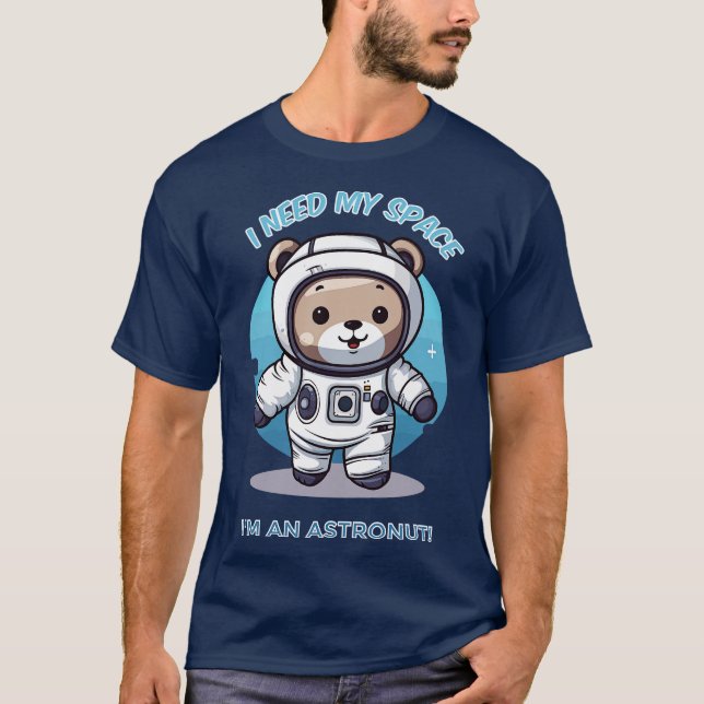 Astro Bear 2 T Shirt (Framsida)